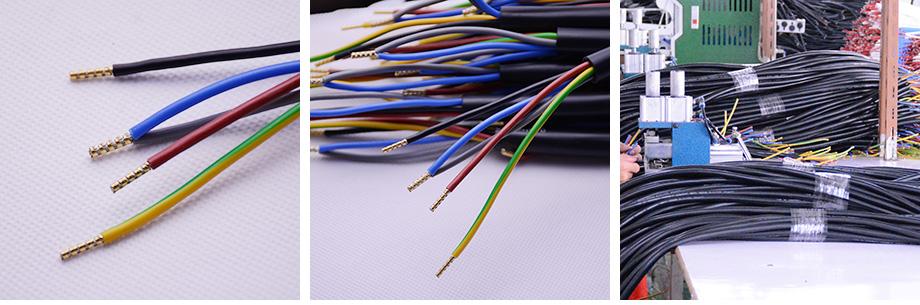 5芯硅胶端子电源线_骏豪电线电缆生产厂家